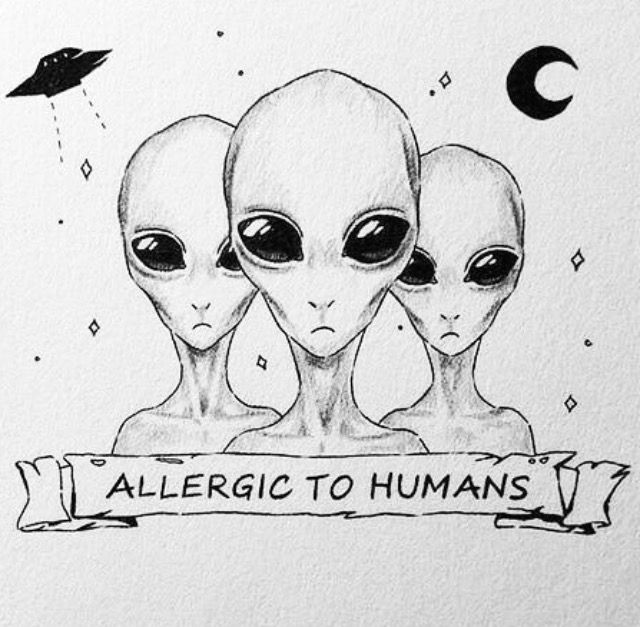 Tumblr Drawing Alien Pin by Khalid soboh On Infographic Drawings Art Alien Art