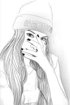 Tumblr Drawing Girl Adidas 57 Best Outlines Images Tumblr Drawings Tumblr Art Tumblr Girl
