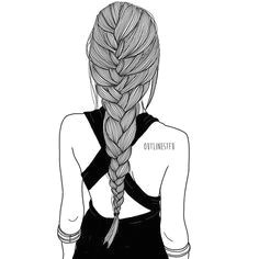 Tumblr Drawing Maker Image Result for Tumblr Outlines Hair Sketches Pinterest