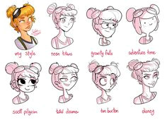 Tumblr Drawing Style 25 Best Cartoon Style Challenge Images