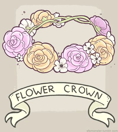 Tumblr Drawings Of Flower Crowns 8 Best Flowercrowns Images Floral Crowns Flower Crown Flower Crowns