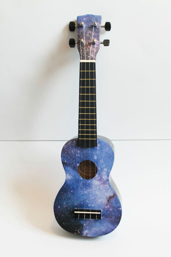 Ukulele Drawing Tumblr the Galaxy Ukulele by theukuleleworkshop On Etsy A 60 00 Ukulele