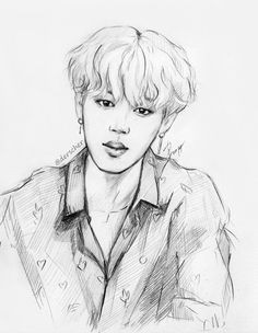 V Drawing Jimin 1252 Best A Bts Drawingsa Images In 2019 Draw Bts Boys Drawing