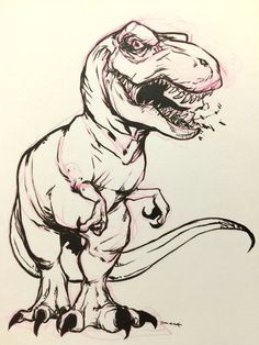 Velociraptor Drawing Tumblr Dinosaur Sketch Pretty Sick Marle In 2019 Pinterest Drawings