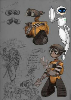 Wall E Cartoon Drawing 47 Best Wall E X Eve Images Caricatures Wall E Disney Dreamworks