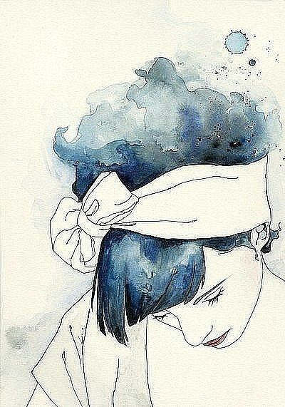 Watercolor Drawing Tumblr Pin by Genevieve Bastedo On Navy Blue Pinterest Watercolor