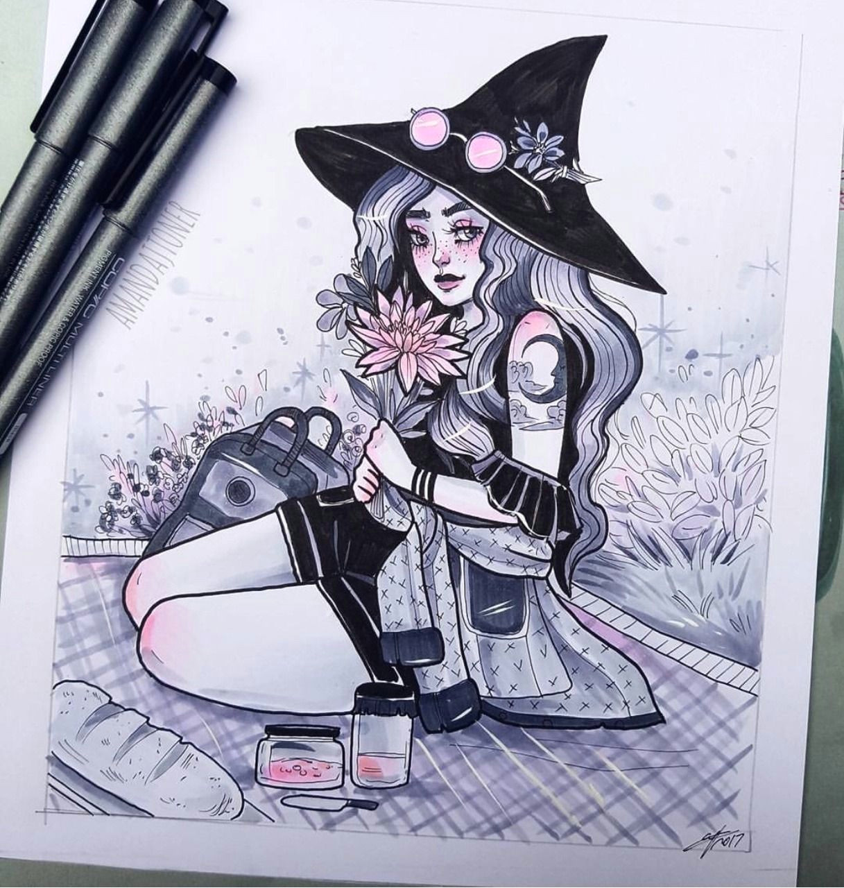 Witch Drawing Tumblr Recomendaciones Tumblr Art In 2018 Pinterest Arte Dibujos