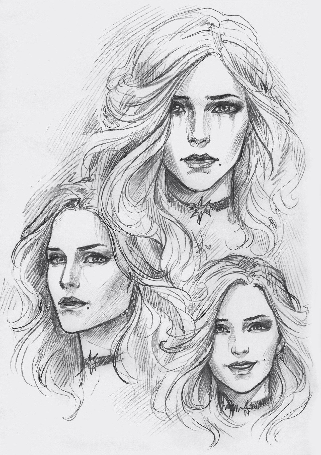 Witcher 3 Girl Drawing Pin by Jesse On Witcher A Self Yennefer Of Vengerberg Drawings