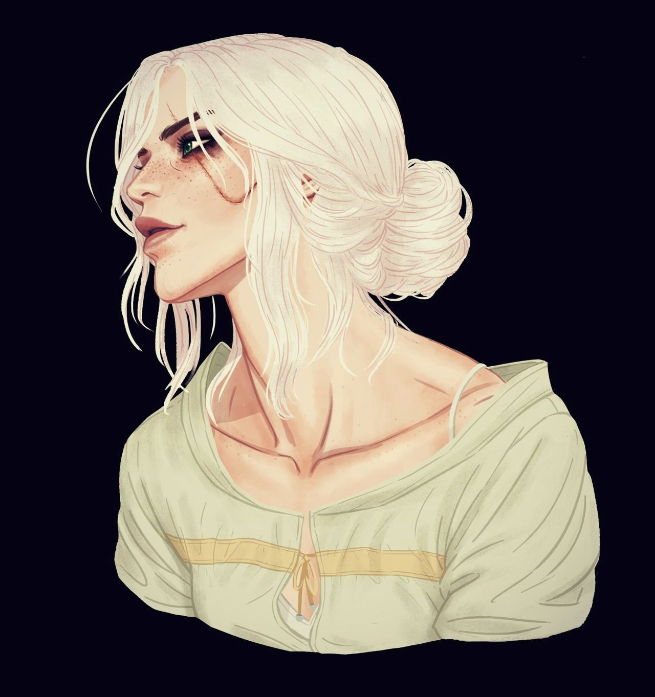 Witcher 3 Girl Drawing Punch Glam Photo Gaming In 2018 Pinterest the Witcher Ciri