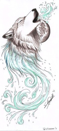 Wolf Drawing Colorful 180 Best Wolf Drawings Images Drawing Techniques Drawing