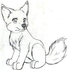Wolf Drawing Easy Anime 40 Best Drawings Images Wolf Drawings Wolves Drawings