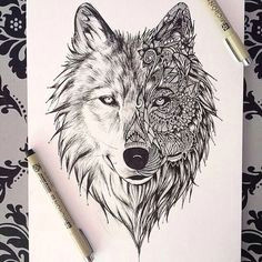 Wolf Drawing for Tattoo 109 Best Wolf Images Wolf Drawings Art Drawings Draw Animals