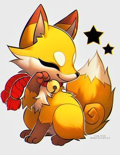 Wolf Drawing Kawaii 9 Best A Kawaii Fox Images Foxes Fox Anime Animals