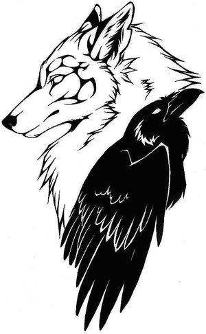 Wolf Drawing Symbol Back Tattoos Pagan Tattoo Symbols Back Barbed Wire Tattoos Back