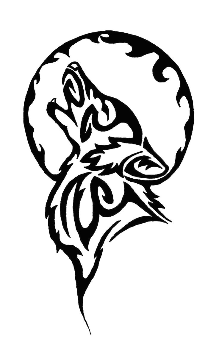 Wolf Drawing Tattoo Design Tribal Wolf Tattoo Meaning Other Wolf Tattoos Tattoos Tribal