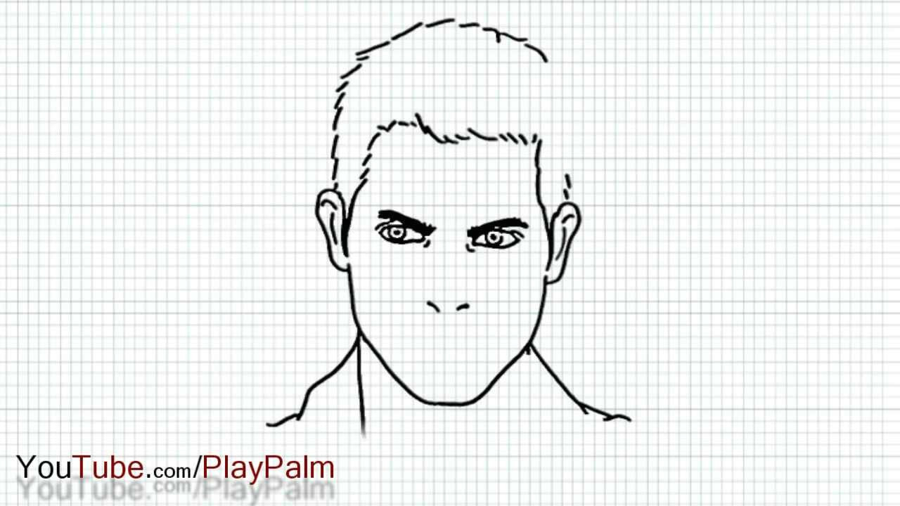 Wolf Drawing Tutorial Youtube How to Draw Derek Hale From Teen Wolf Video Mtv Very Easy
