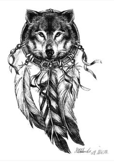 Wolf Drawing with A Dream Catcher 146 Best Wolf Dream Catcher Images In 2019 Drawings Wolf Pictures