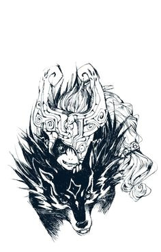 Wolf Link Drawing 507 Best Wolf Link Midna Images Videogames Legend Of Zelda