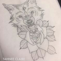 Wolf Neo Trad Drawing 316 Best Neo Traditional Images In 2019 Tattoo Ideas Design
