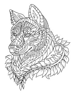 Wolf Zentangle Drawing 189 Best Animal Zentangles Images Geometric Wolf Tattoos Of