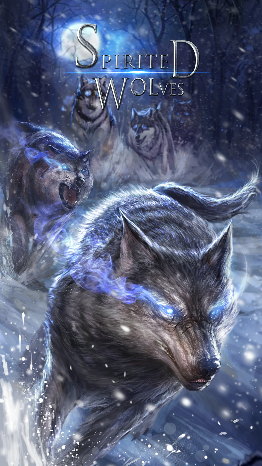 Wolves Drawing Wallpaper Brisk Wolf Live Wallpaper android Live Wallpapers From Ahatheme