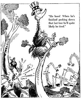 World War 2 Cartoon Drawings Dr Seuss Ho Hum World War Ii Political Cartoons Wwii World