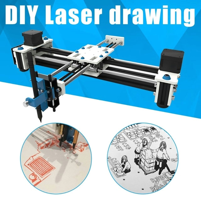 X Y Drawing Machine Aliexpress Com Kup Mini Xy 2 Axis Cnc Plotter Pen Usb Diy Laser