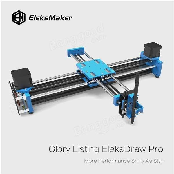 X Y Drawing Machine Eleksmakera Eleksdraw Pro Metal 2 Axis Xy Plotter Pen Drawing Robot