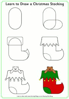 Xmas Drawing Ideas How to Draw A Simple Santa Educational Teacher Stuff