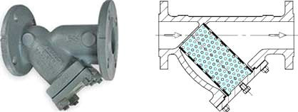 Y Strainer Drawing Symbol Details Of Y Type Basket Strainers and Start Up Filters