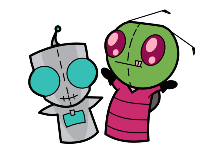 Zim Cartoon Drawing Puppets by Sarah S Deviantart Com On Deviantart Zim Invader