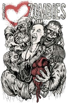 Zombie Drawing Tumblr 69 Best Zombies Images Drawings Caricatures Cartoons