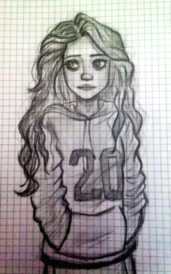 A Girl Drawing Easy Cool and Easy Things to Draw when Bored Drawings Schone