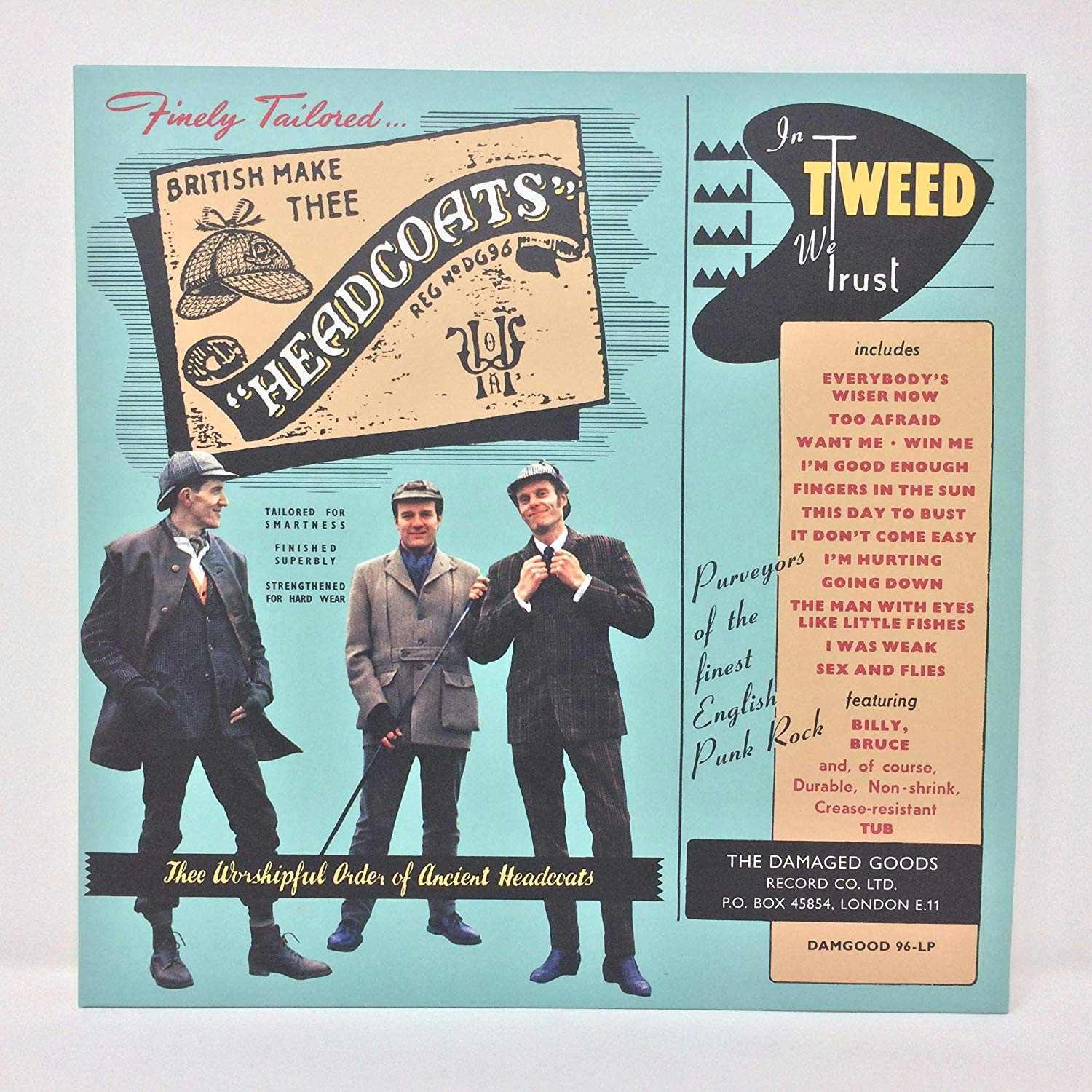 Album Covers Easy to Draw In Tweed We Trust Vinyl Lp thee Headcoats Amazon De Musik