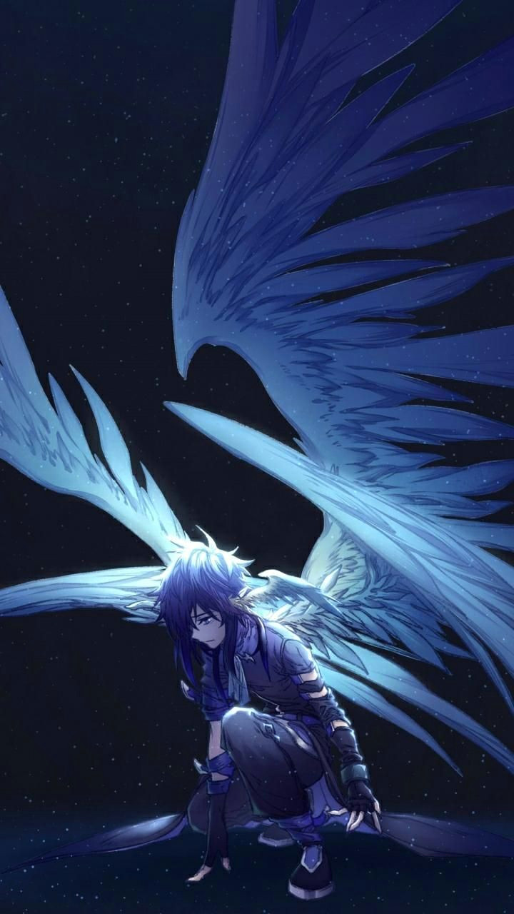 Angel Anime Drawings Anime Wings Dark Anime Anime Demon Boy Anime Angel Girl