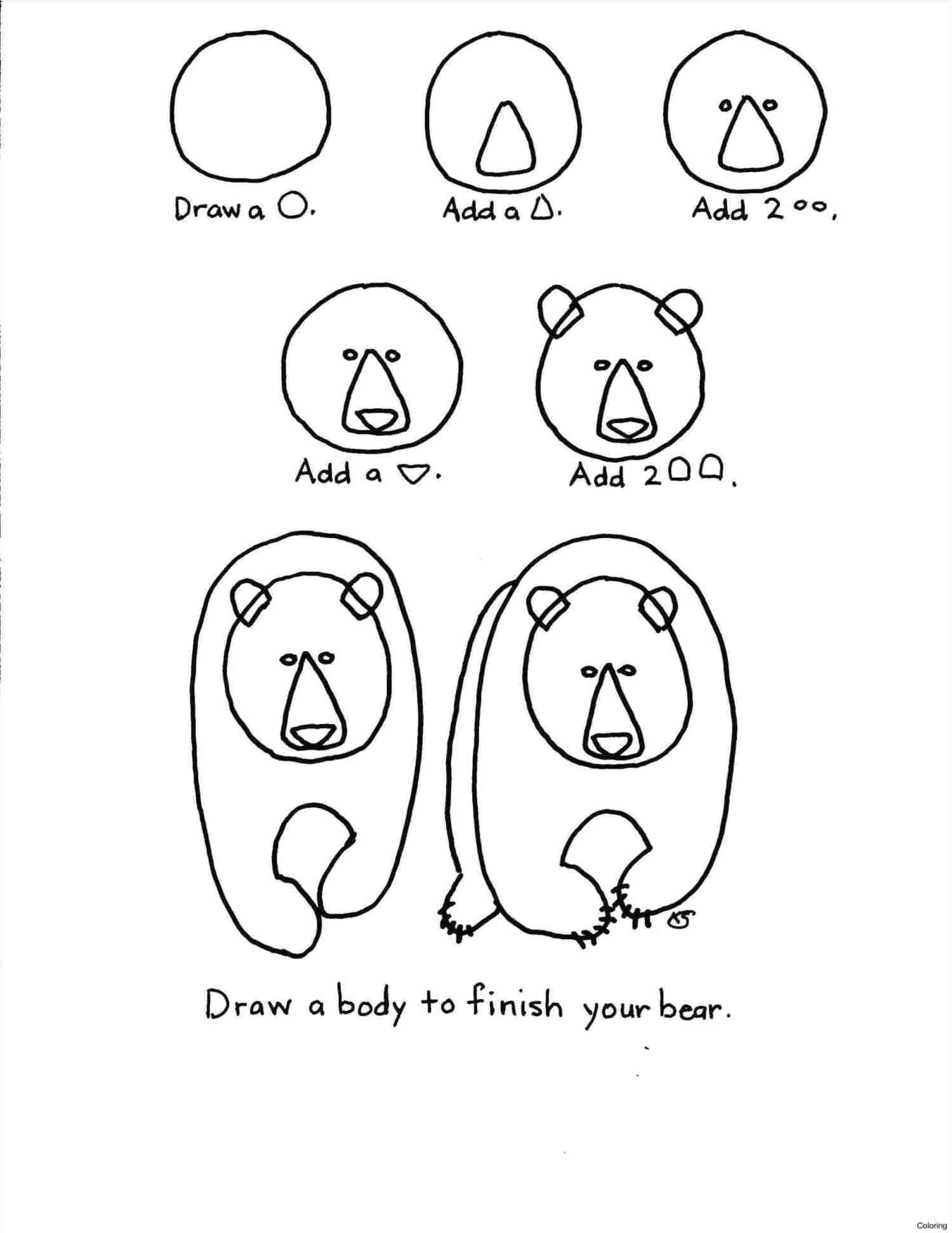 Animal Drawings for Beginners Pin by Janomi On Teaching Art Easy Drawings Easy Animal