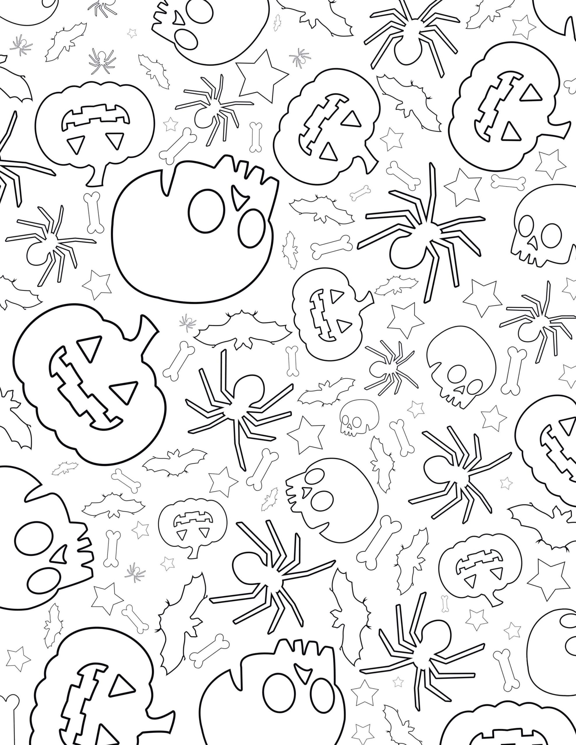 Animal Pattern Drawing Pattern Coloring Pages New Template Coloring Spider Coloring