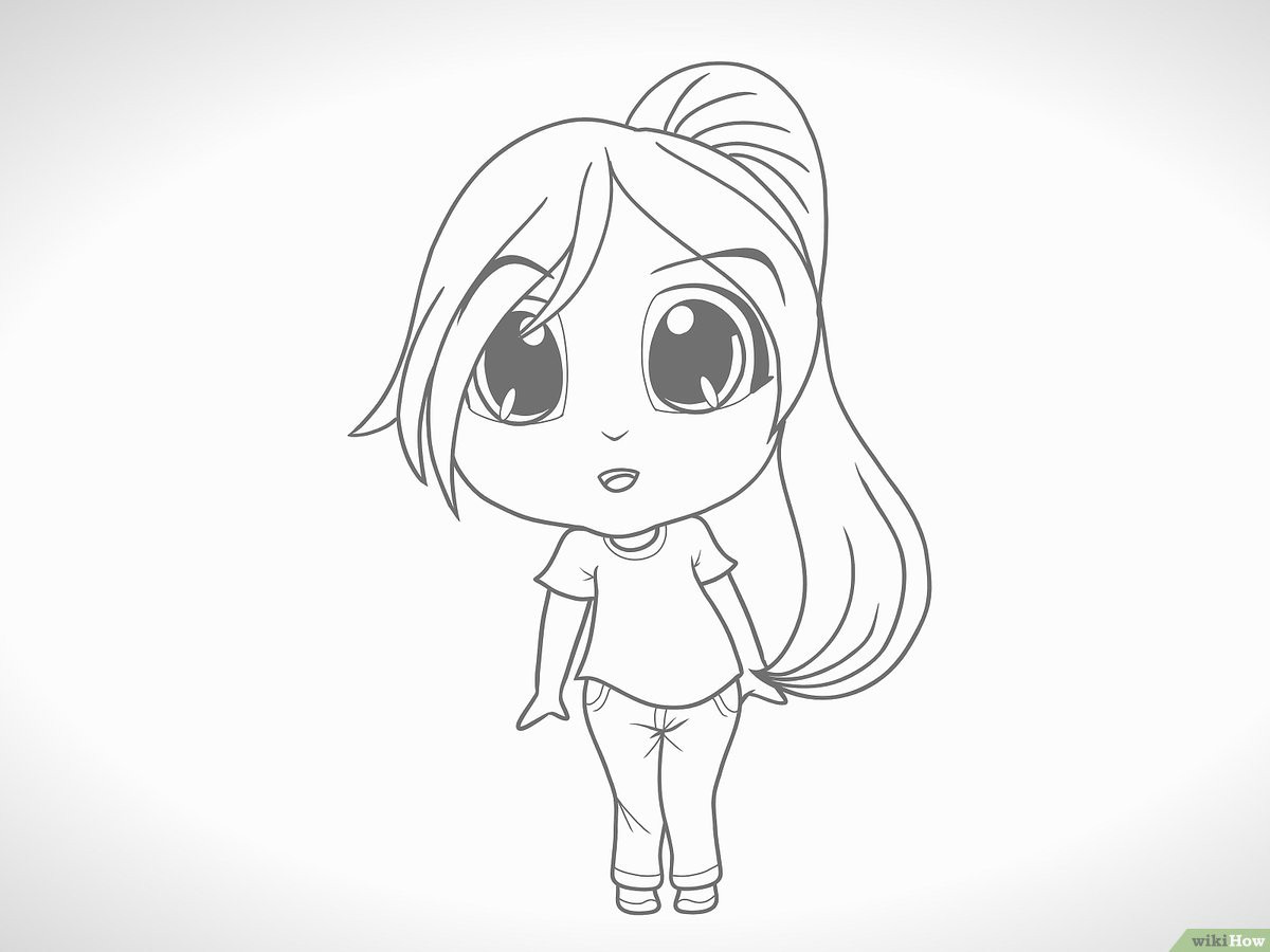 Animations to Draw Eine Chibi Figur Zeichnen 12 Schritte Mit Bildern Wikihow