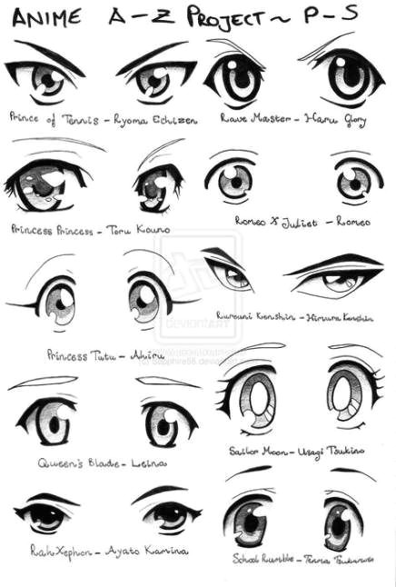 Anime Eyes Girl Drawing Pin On Draw