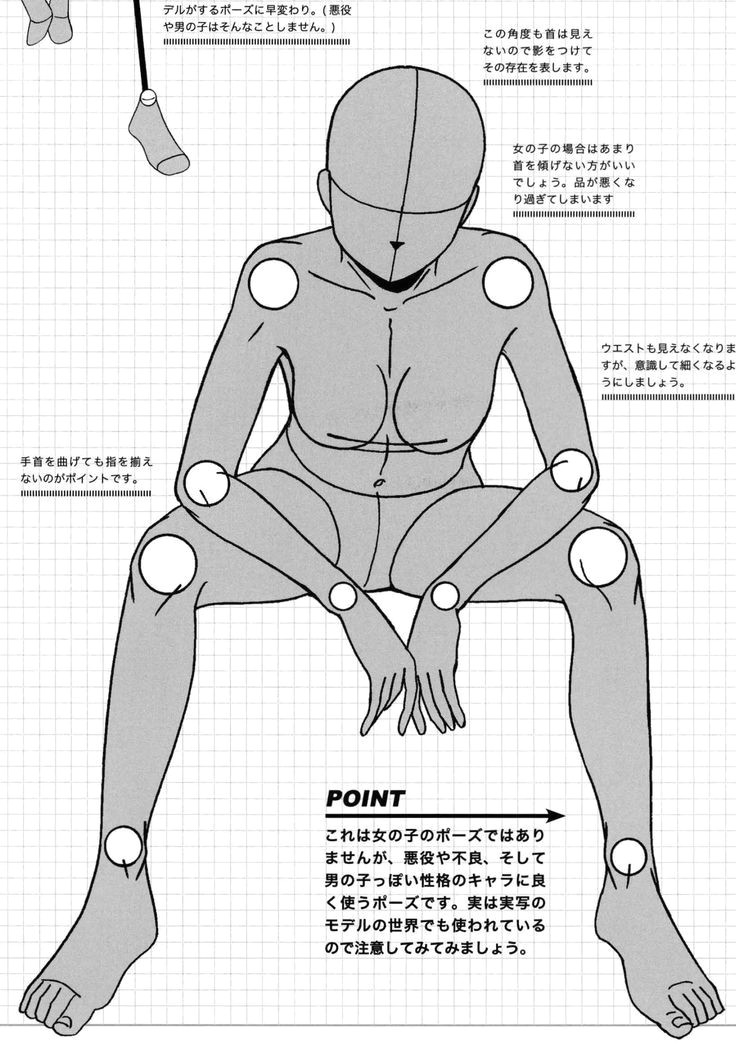 Anime Female Body Drawing Seated and Laying Manga Female Pose Reference How to Draw