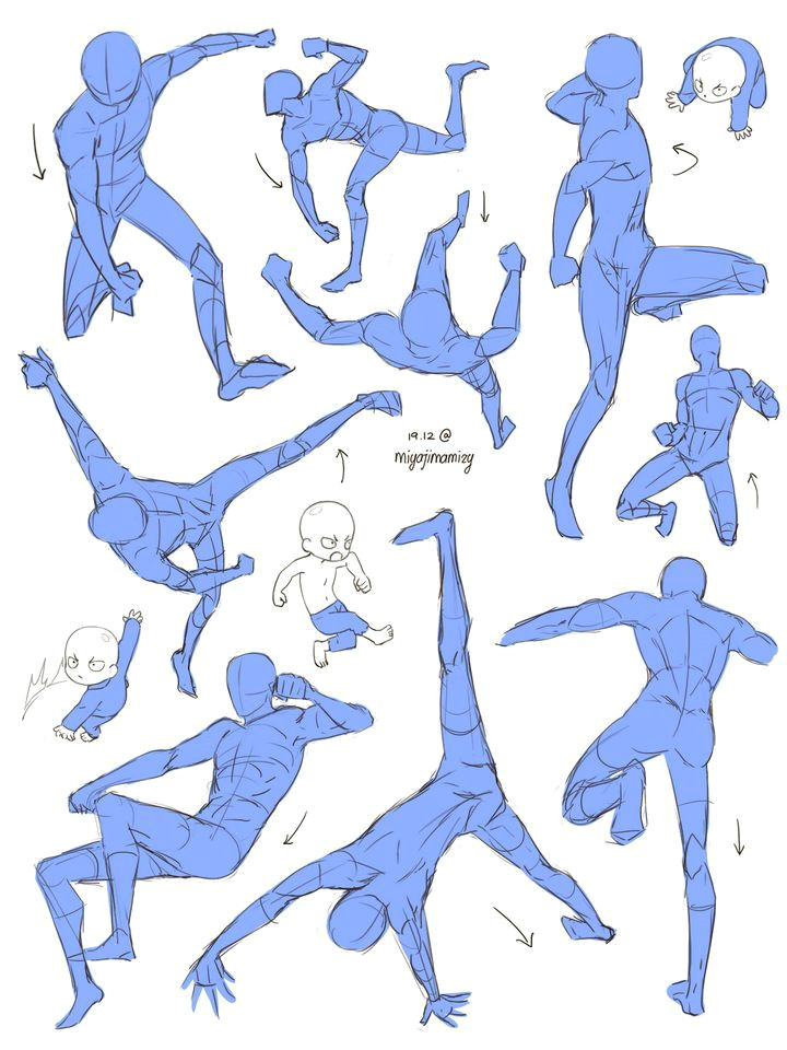 Anime References Drawing Drew some Eggs and His Action Poses From Episode 1 Instagram