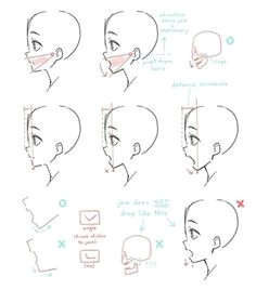 Anime Side View Drawing 9 Best Anime Side View Images Anime Anime Art Manga Anime