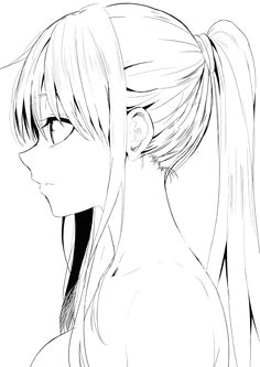 Anime Side View Drawing 9 Best Anime Side View Images Anime Anime Art Manga Anime