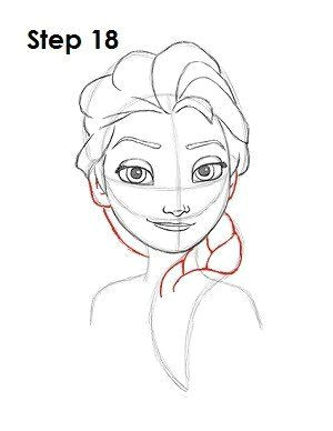 Anna Frozen Drawing Easy Step by Step How to Draw Elsa From Frozen Drawings How to Draw Elsa