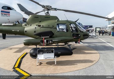 Army Helicopter Drawing Easy H125m Light Airbus