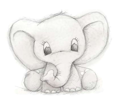Baby Animal Drawings Easy 27 Ideas Drawing Cute Baby Sketch Drawing Cute Sketches