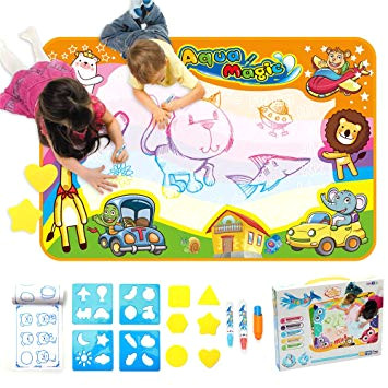 Baby Girl toys Drawing Papa Mom Aqua Magic Mat Aqua Doodle Mat Kids Painting