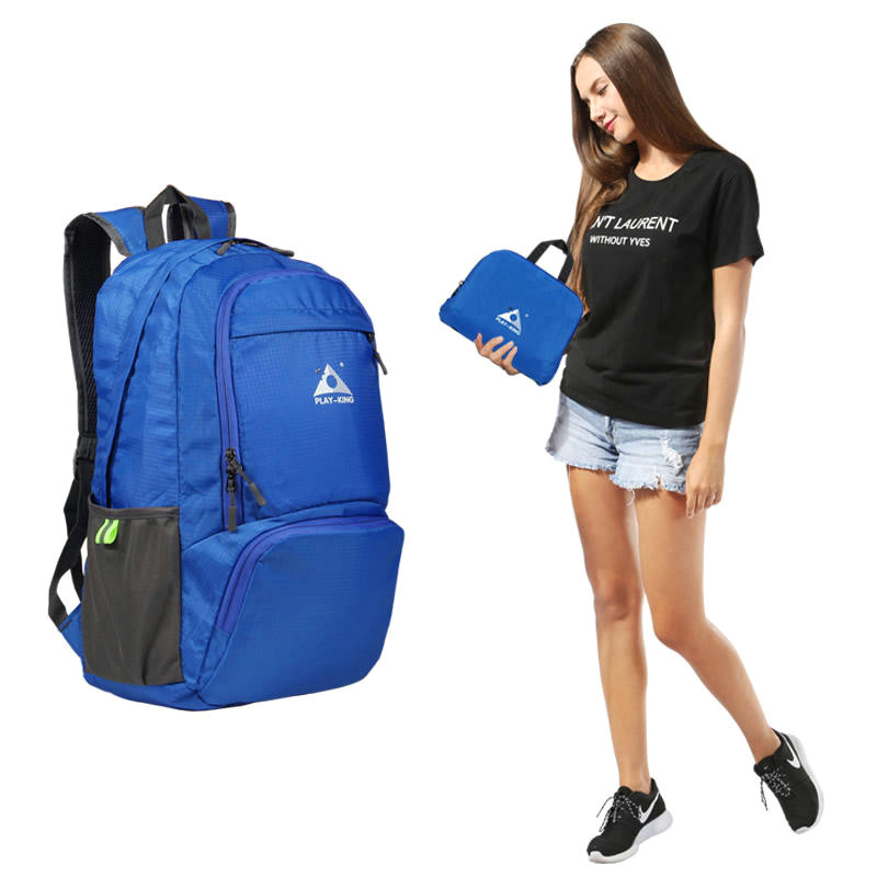 Backpack Drawing Easy Ipreea 30l Backpack Polyester Foldable Ultralight Waterproof Unisex Shoulder Bag Travel Outdoor Camping Bag