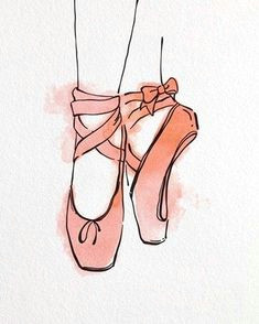 Ballet Pointe Shoes Drawing Easy 99 Best Ballet Wallpaper Images Ballet Wallpaper Ballet