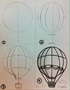 Balloon Drawing Easy Pin by Tabitha Morgan On Hot Air Balloons In 2019 Air